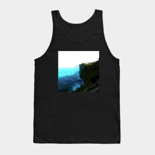 Cliffs rock garden Tank Top